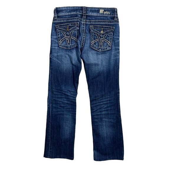 Kut From the Kloth So Low Medium Wash Straight Jeans Size 2 - Picture 3 of 10